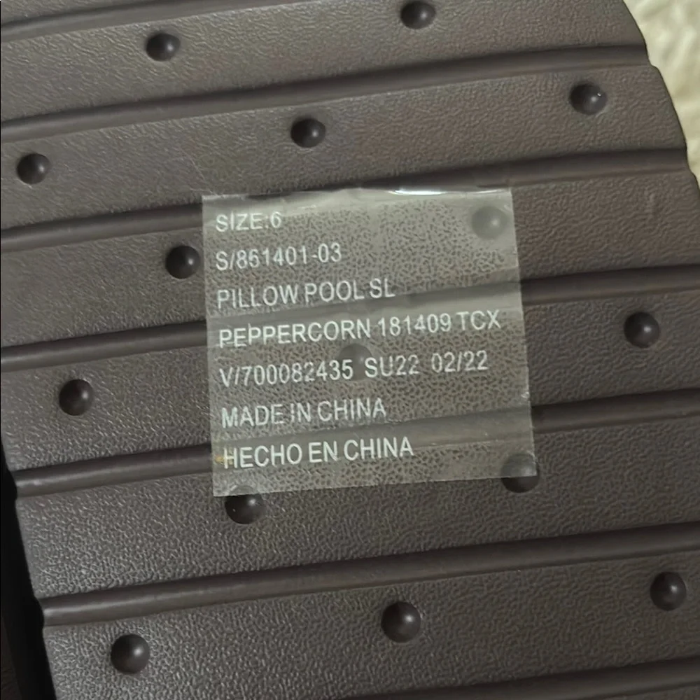 GAP Dark Purple Cross Strap Slides